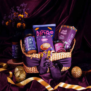 Purple Snack Basket