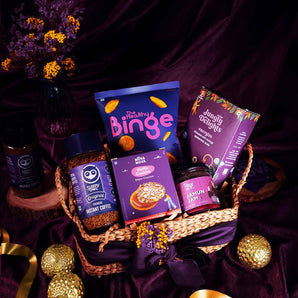 Purple Snack Basket