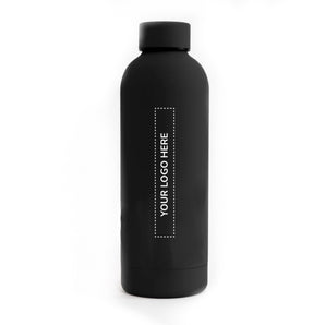 Soft Touch Black Matte Bottle