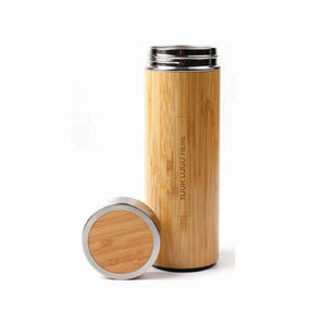 Eco-Friendly Bamboo Stainless Steel Bottle