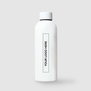 Soft Touch White Matte Bottle