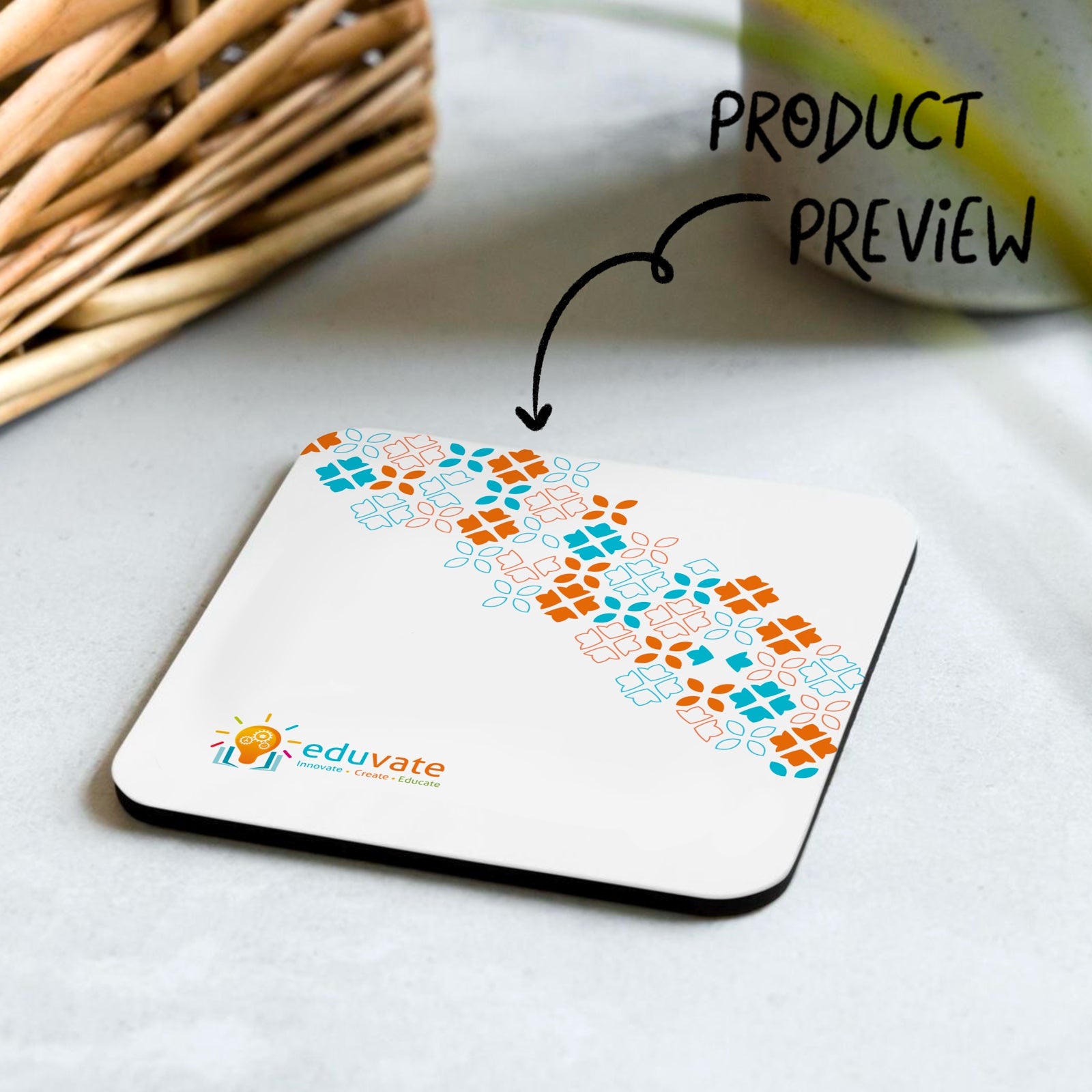 Fangled Branded Coasters (Set of 2) – Fangled Gifting